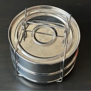 Ekovana Stainless Steel 2-Tier Tiffin Carrier Lunch Box Bento Eco-Friendly